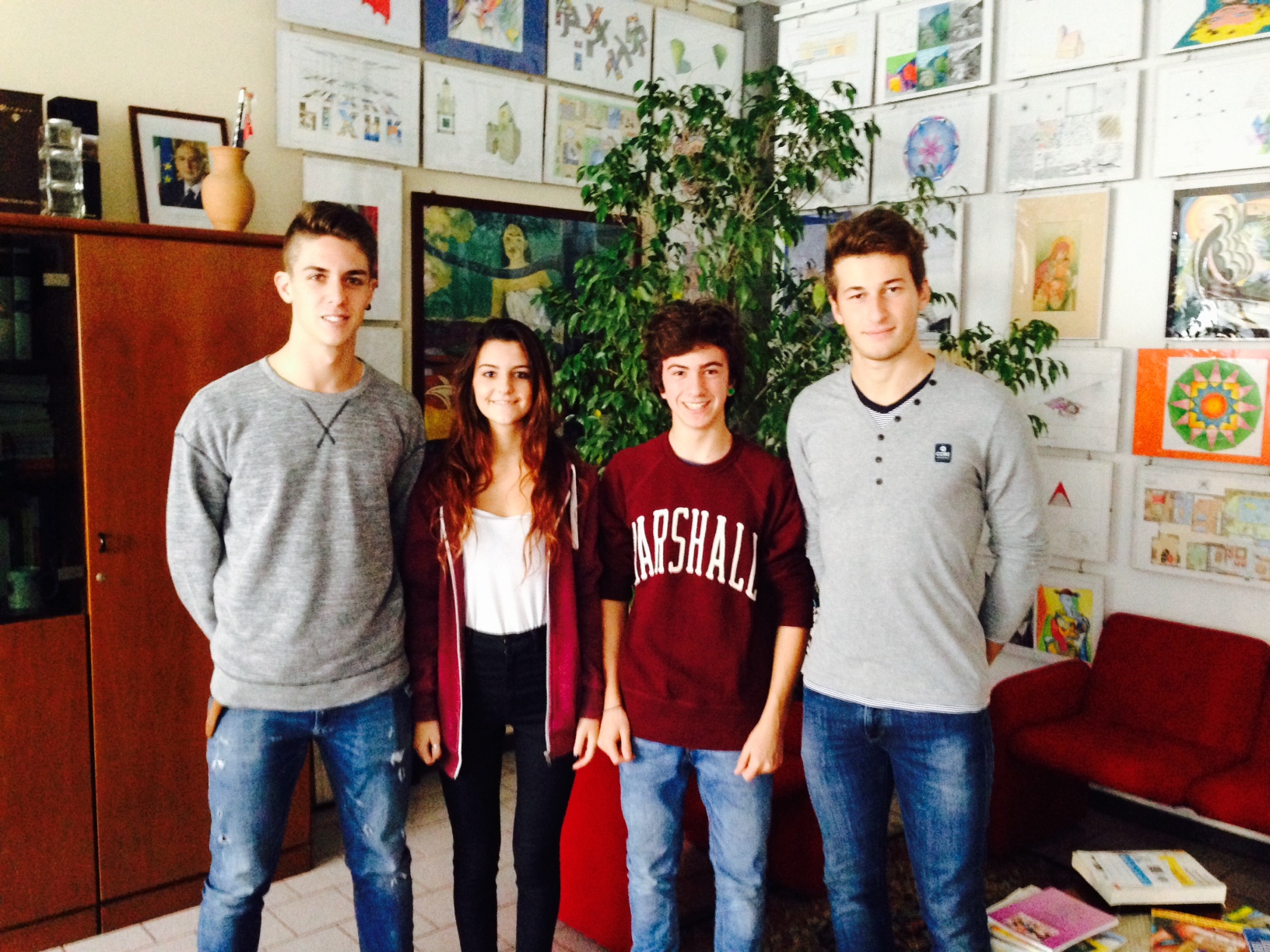 Studenti  Consiglio di Istituto anno scolastico 2014-2015